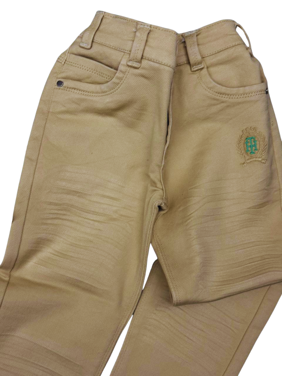 Classy blazer set with tan pants—perfect for your little prince’s special occasions!