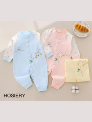 Adorable rompers for tiny explorers.(set of 3)