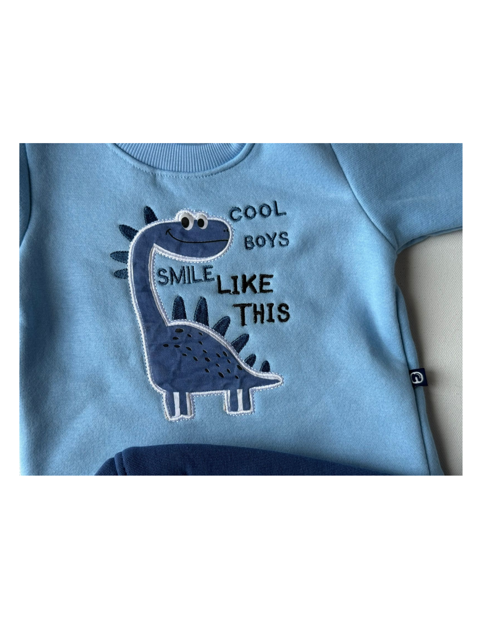👶 Cool Boys Dino Sweatshirt &amp; Pant Set
