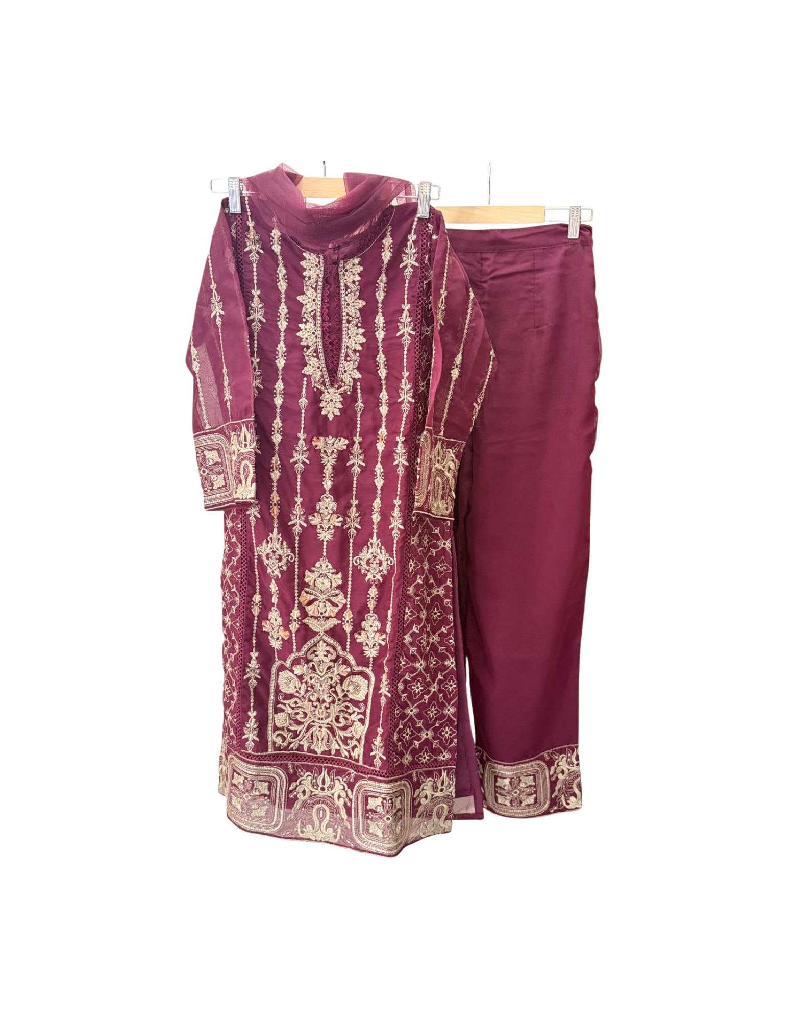 ✨ Ethnic Luxury Embroidered Suit Set ✨