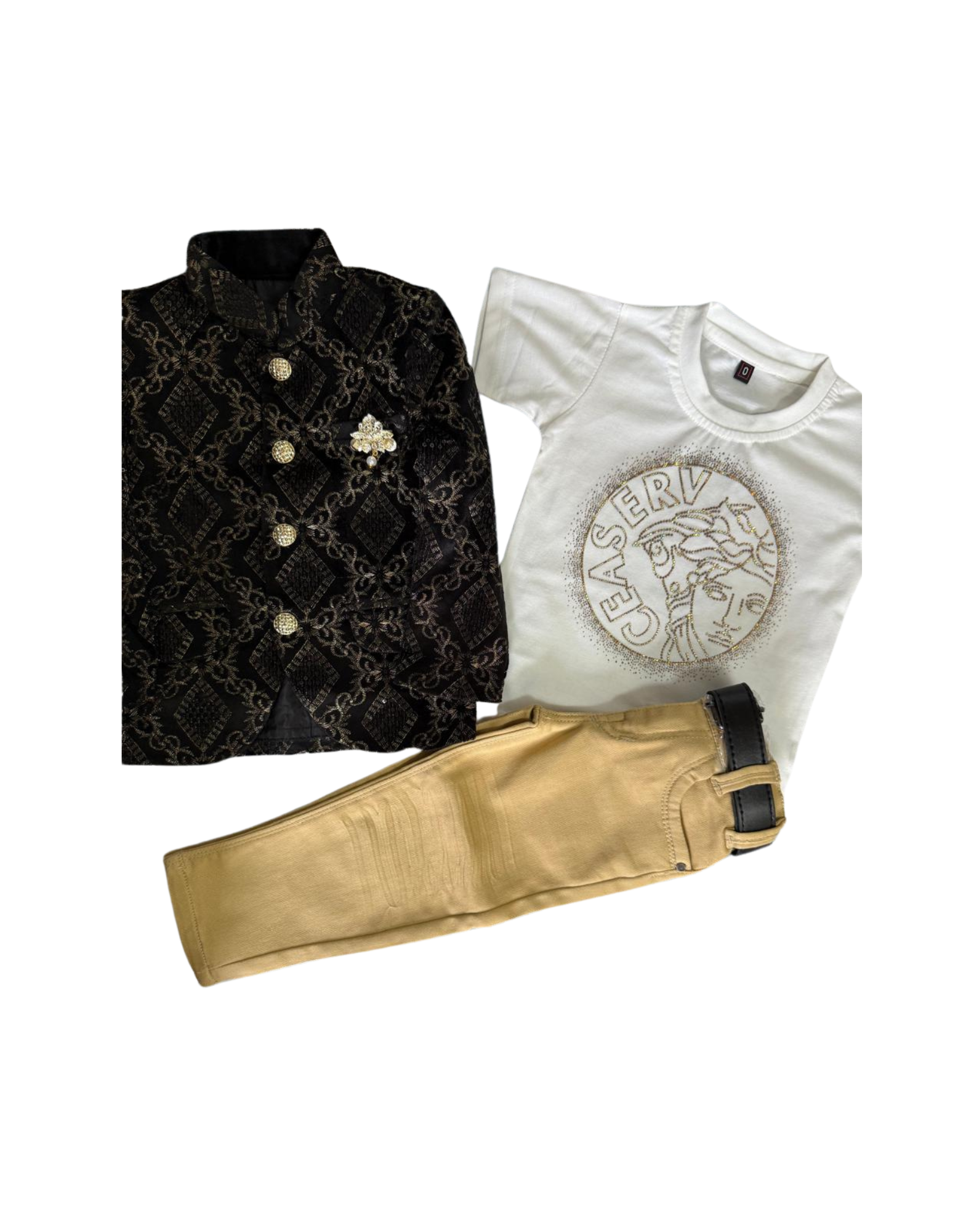 👦 Premium Boys 3-Piece Party Wear Set