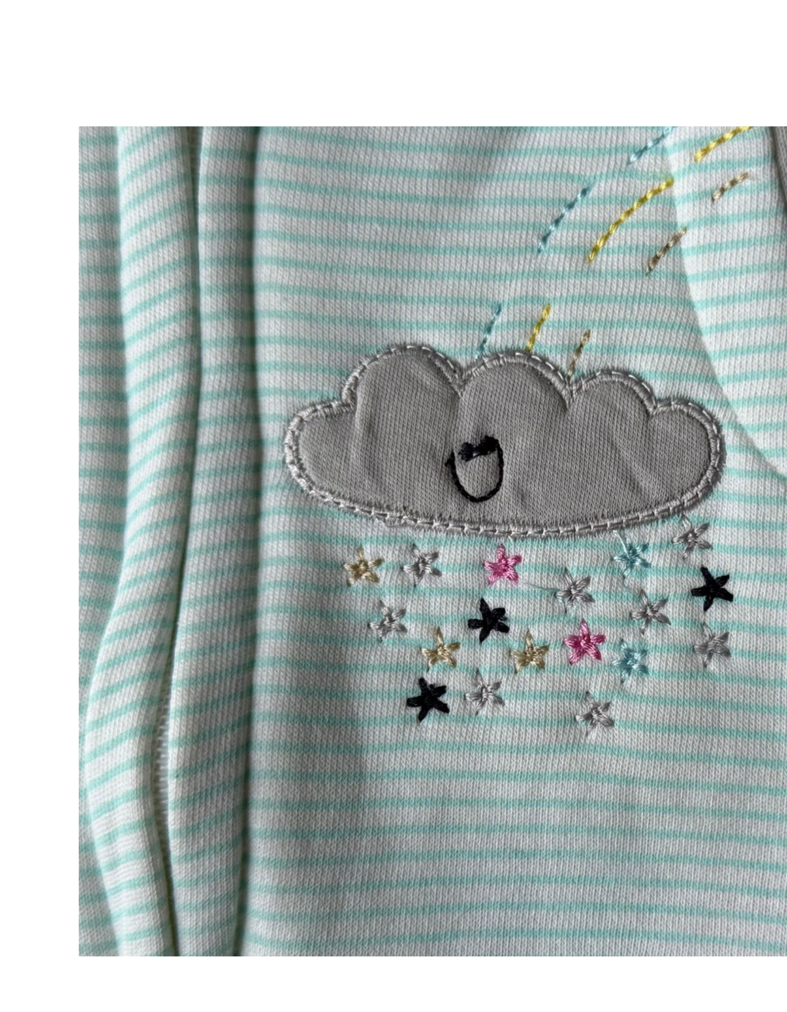 Wrap your little angel in cozy cuteness with this minty-fresh outfit set, designed for comfort and charm!