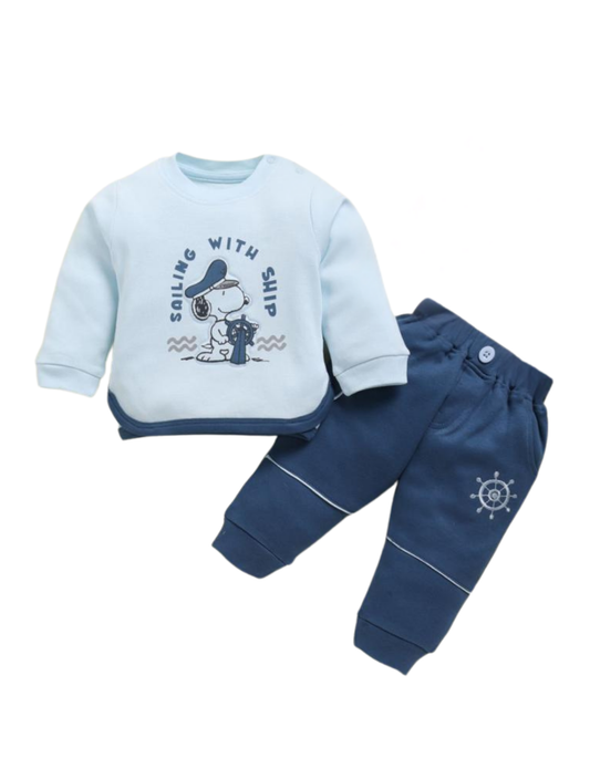 ⚓ “Dress your little sailor in comfort &amp; cuteness – Sailing with Ship outfit now available!”