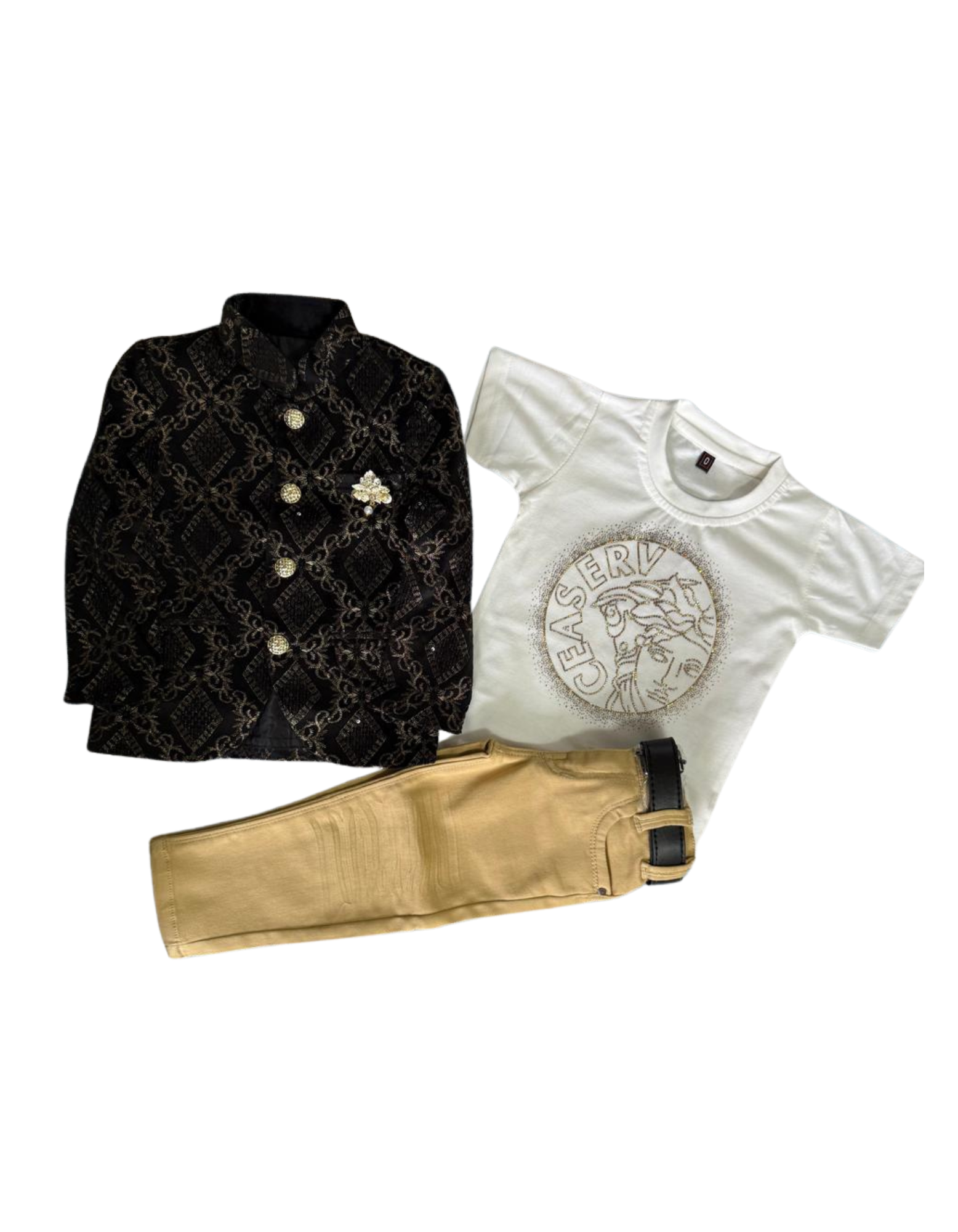 👦 Premium Boys 3-Piece Party Wear Set
