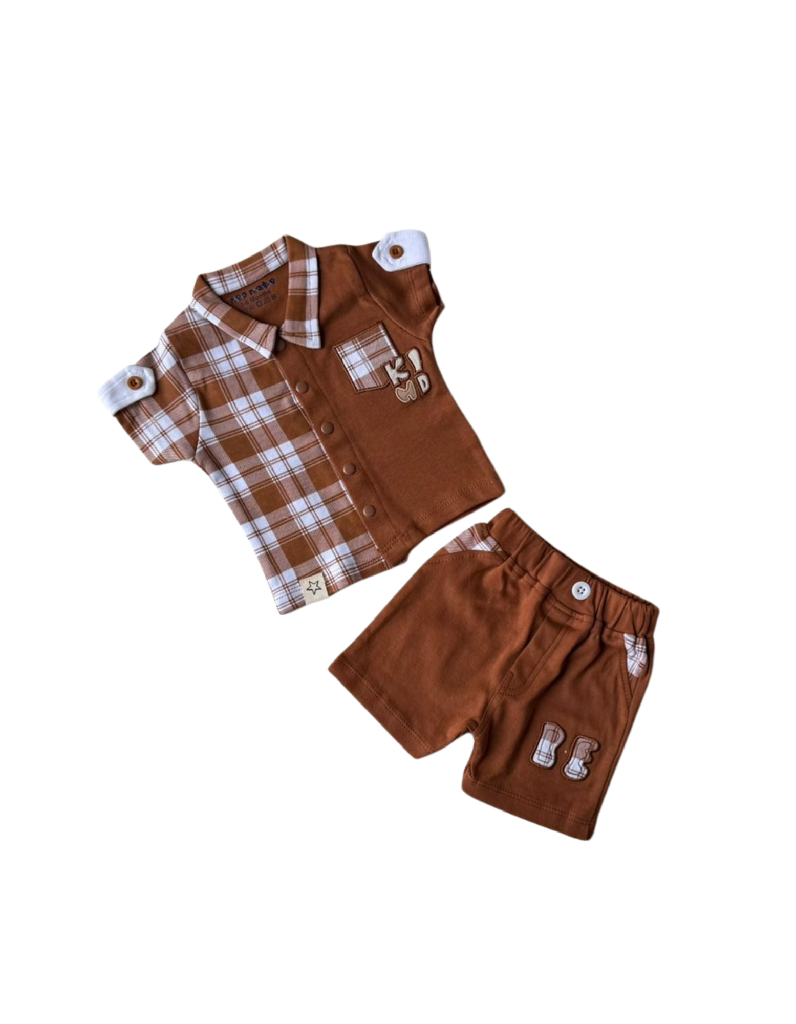 🧒 Stylish Baby Boy 2-Piece Outfit