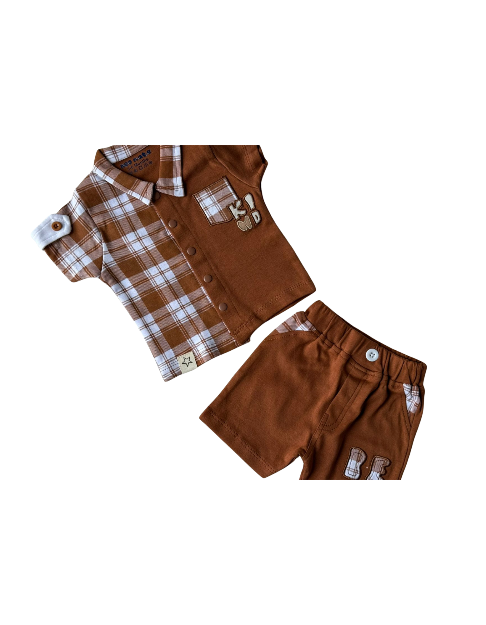 🧒 Stylish Baby Boy 2-Piece Outfit