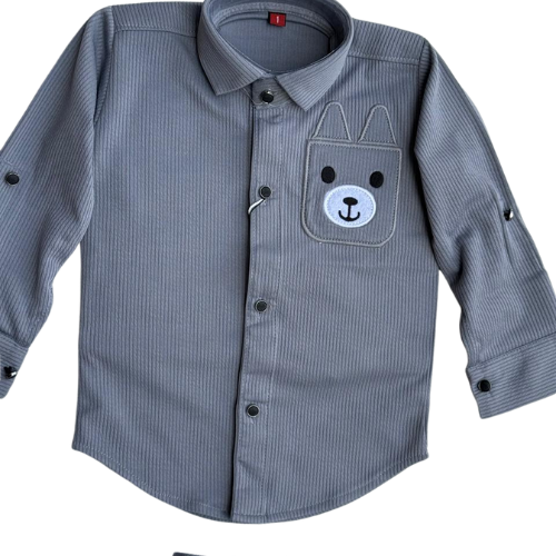 "Style meets cuteness in this bear-patch co-ord – comfy, trendy, and made for little adventures!"