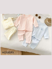 These pastel sets keep your baby cozy while looking adorable all day.(set of 3)