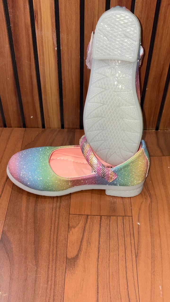 Unicorn Glow Rainbow Party Shoes