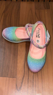 Unicorn Glow Rainbow Party Shoes