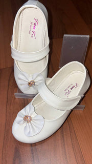 Angel Steps White Festive Footwear