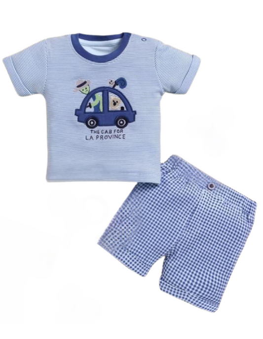 "Adorable comfort meets style – the perfect outfit for your little explorer!"