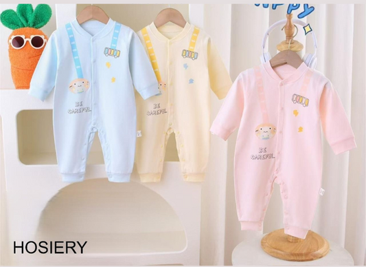 Soft Touch Romper Set – Imported Comfort (set of 3)