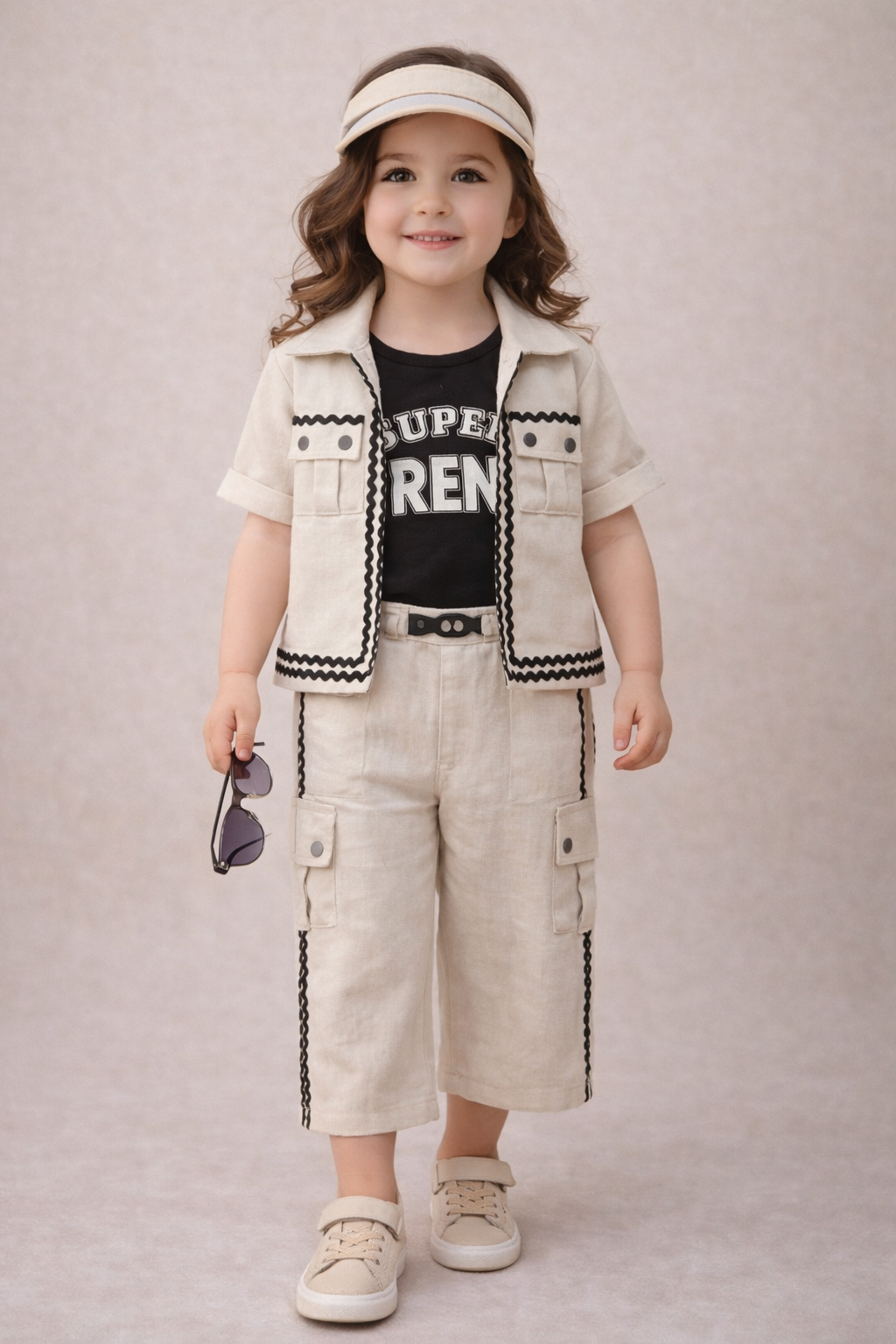 Trendy  Co-ord Set for Little Fashionistas-zoom-1