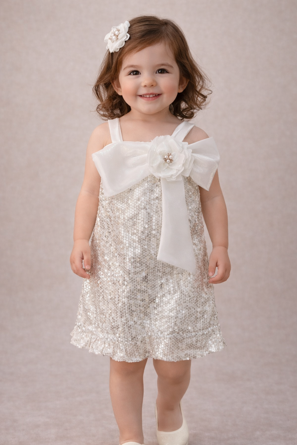 Elegant Sequin Party Dress for Girls