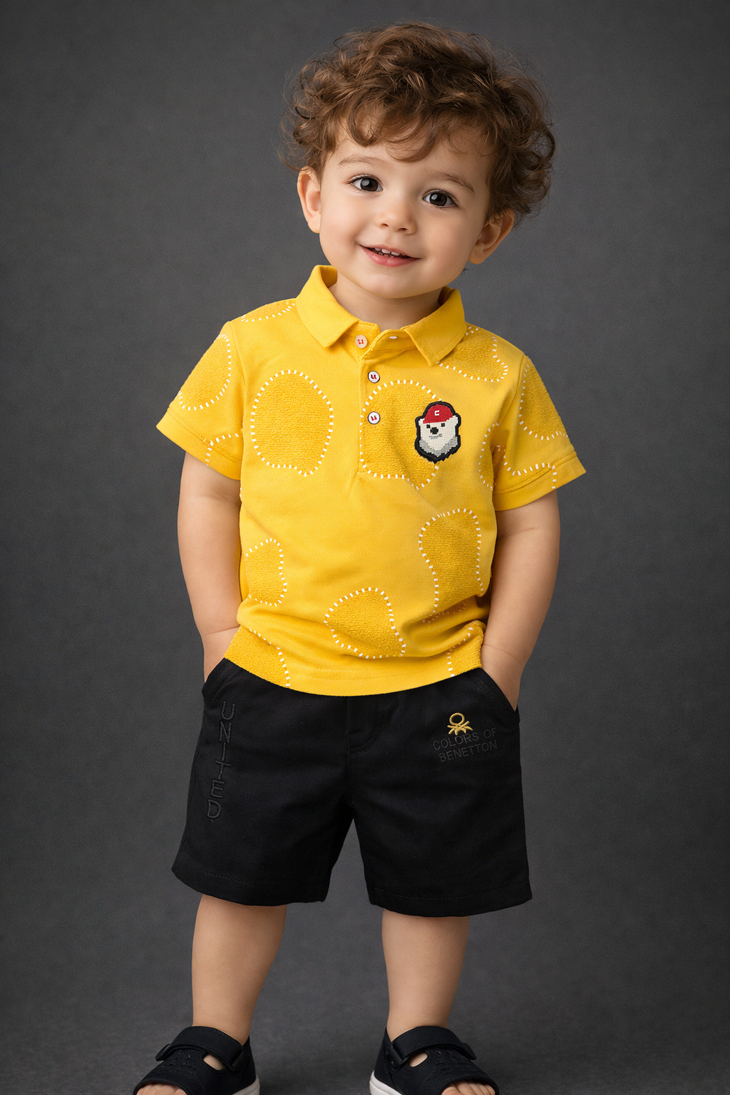 Stylish Boys Summer Outfit – Premium Polo & Shorts Set