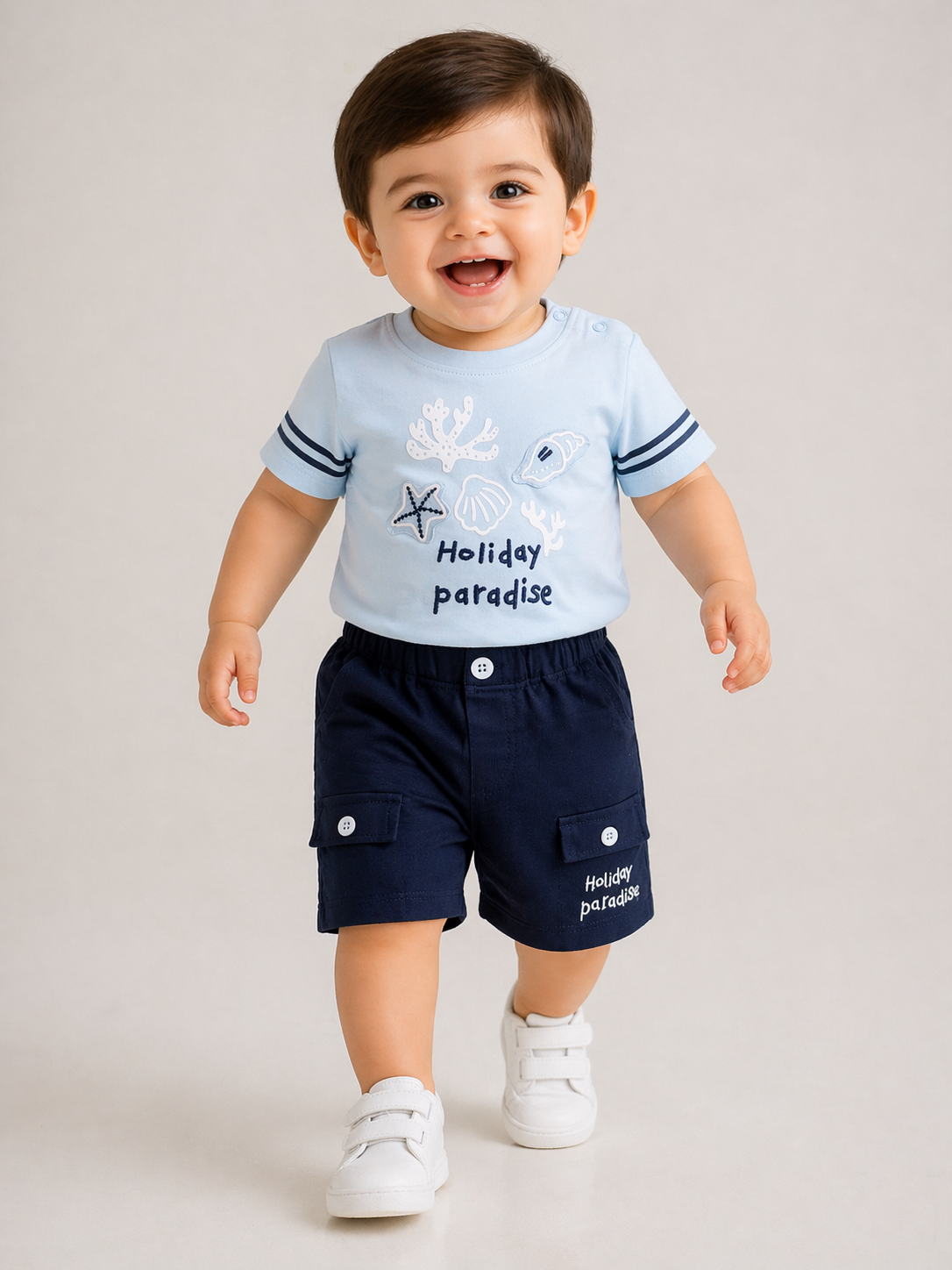 Summer Outfit – Soft Cotton 2-Piece Set-zoom-1