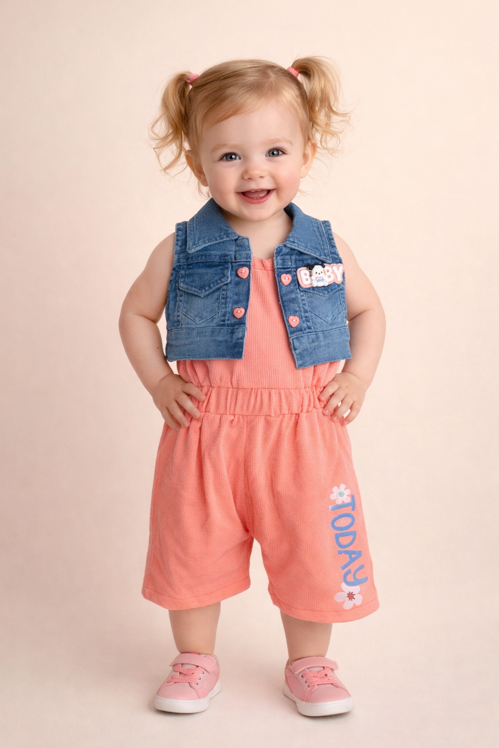 Adorable Baby Girl Summer Outfit Set