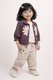 Elegant 3-Piece Baby Girl Outfit (Premium Look)