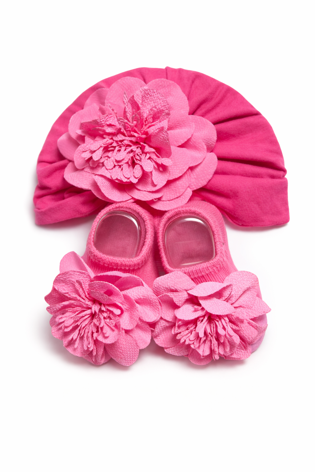 Adorable Baby Headband & Booties Set