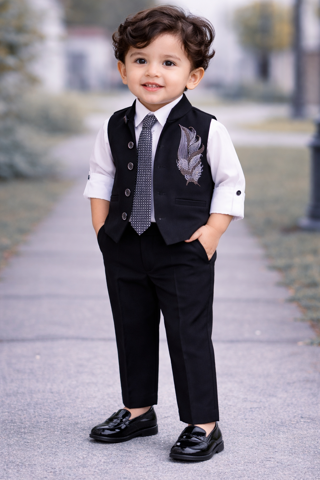 Premium Baby Boys Party Wear Suit Set