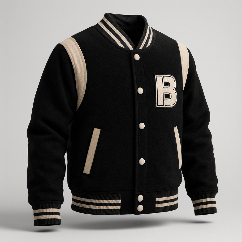 🧥 MiniMe Kidz “BOSS” Varsity Jacket