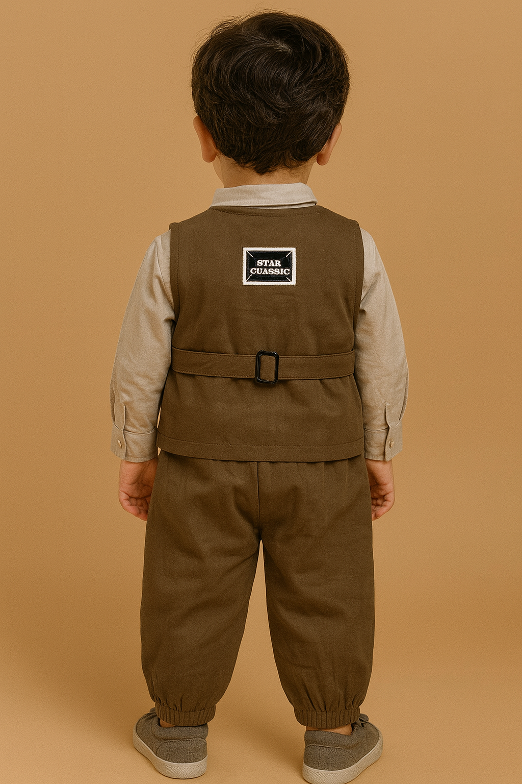 👦 Classic 3-Piece Baby Boy Outfit for little explorers