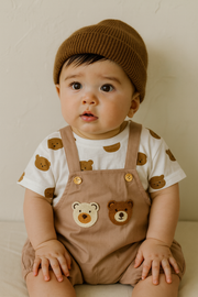 Cute Bear Romper Set for Babies (2-Piece Outfit)