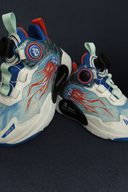 🔥 Kids Flame Sneakers – Stylish Comfortable