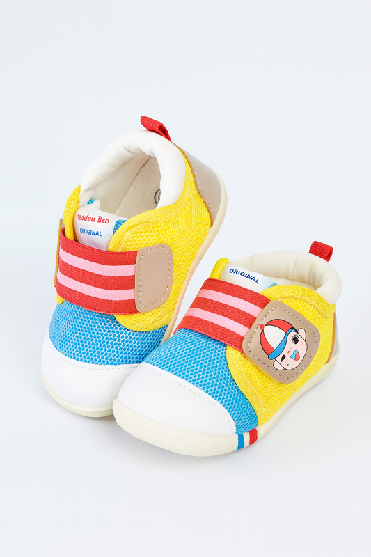 Colorful Cartoon Baby Walking Shoes
