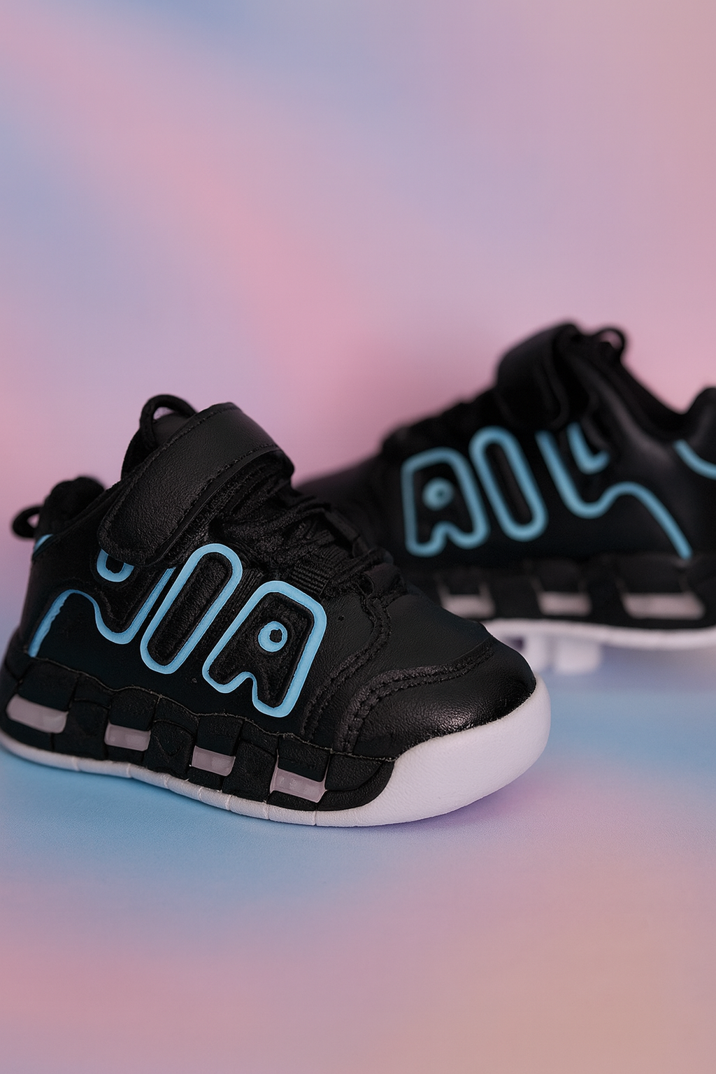 "Stylish, comfy sneakers made for active little feet."