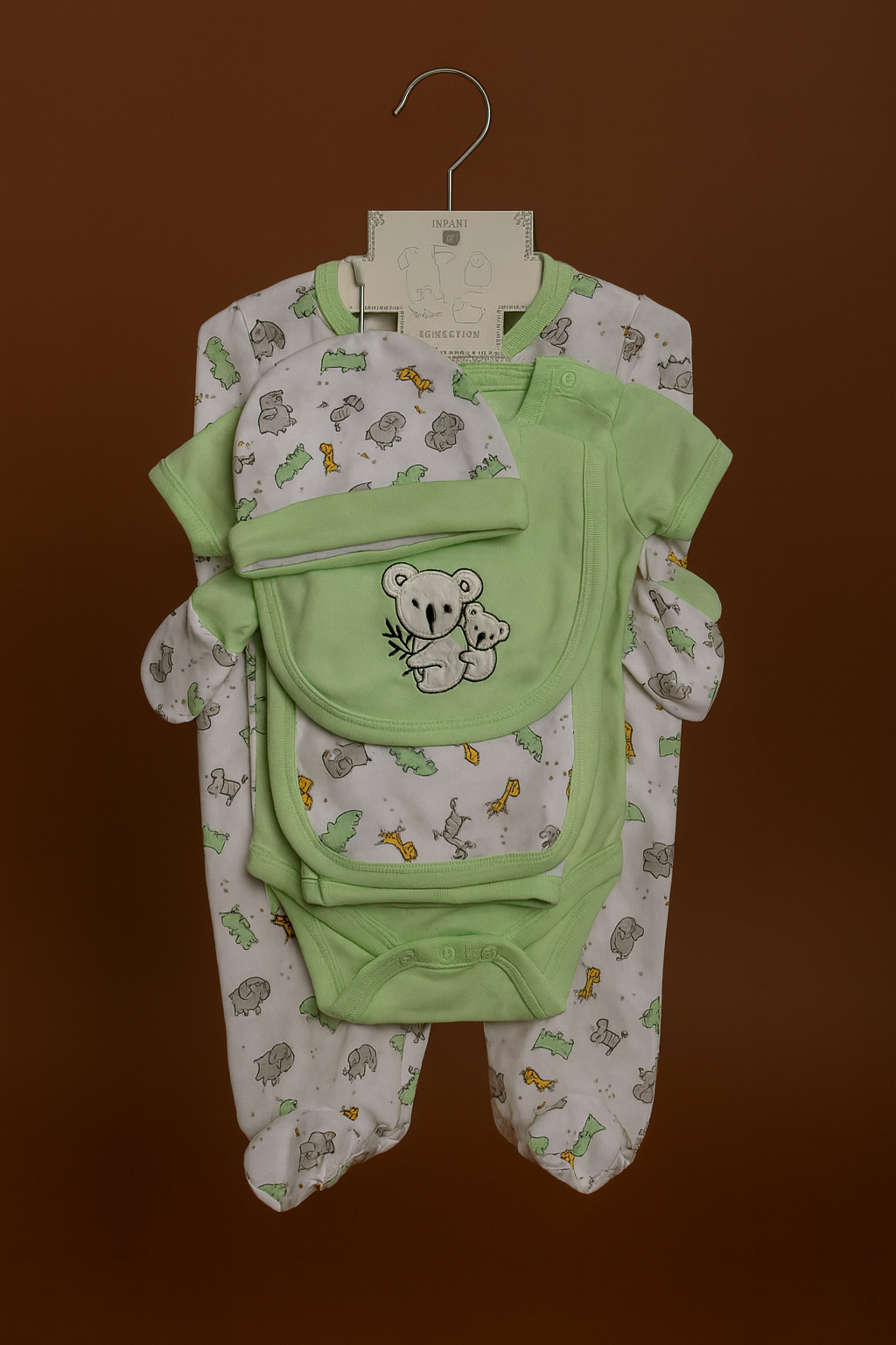 🍼 Premium Newborn Baby Clothing Gift Set – 6 Pieces