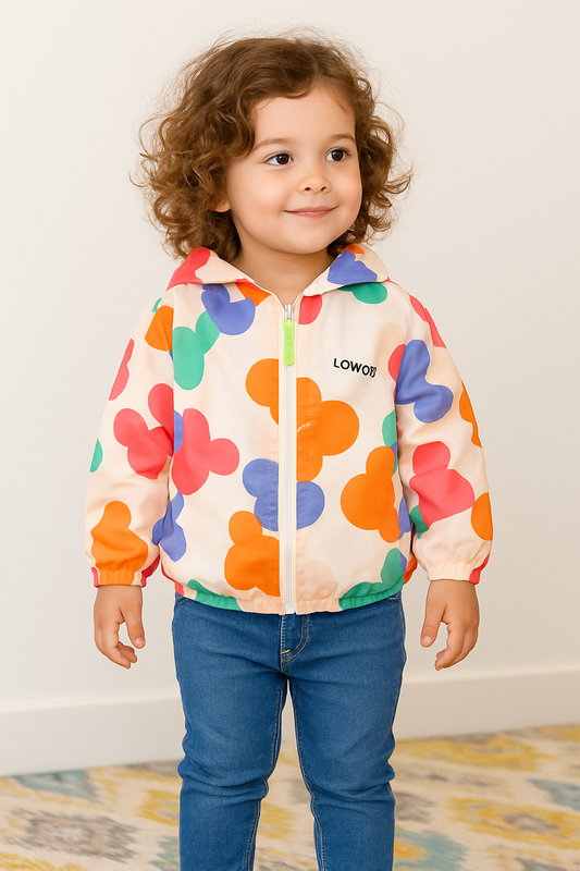 Color Pop Mickey Rain Jacket