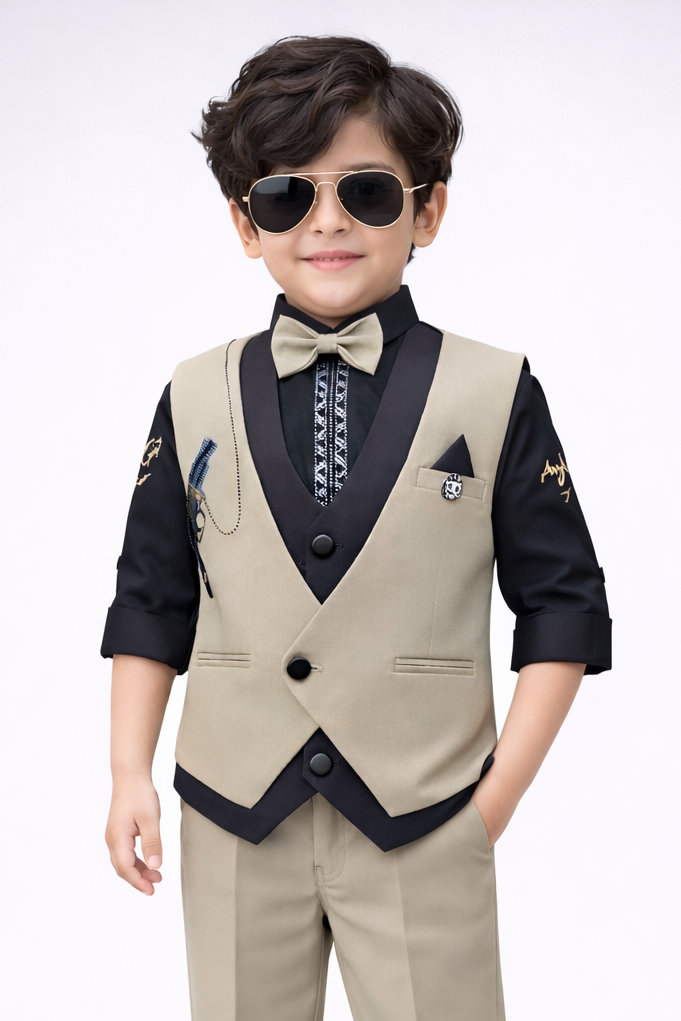 Premium Boys Party Wear Suit Set