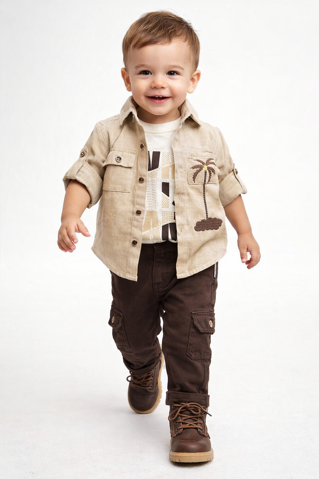 Stylish Baby Boy Outfit {3pcs set}