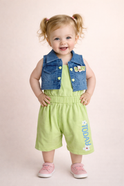 Adorable Baby Girl Summer Outfit Set