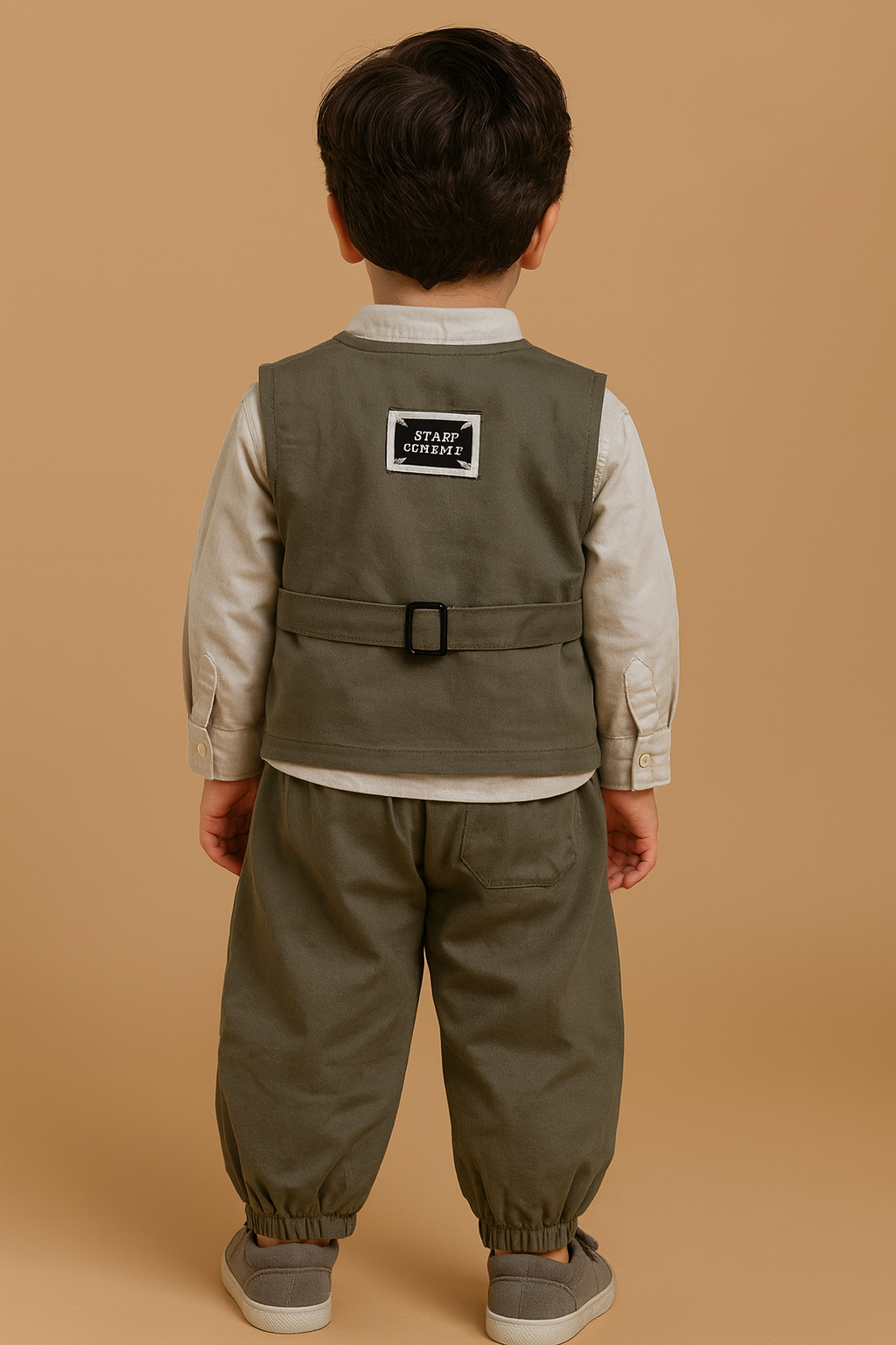 👦 Classic 3-Piece Baby Boy Outfit for little explorers