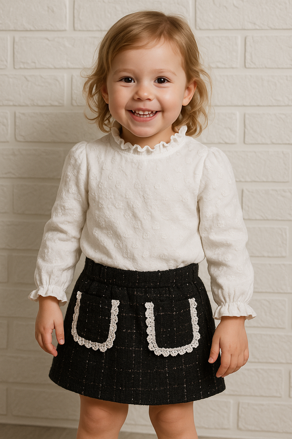 ✨ Elegant Girls’ Two-Piece Outfit Set ✨