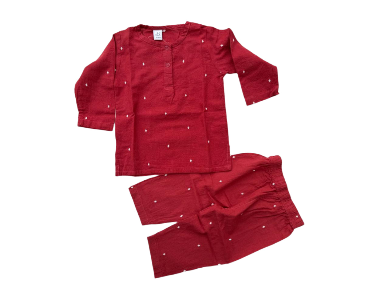 Elegant Maroon Kurta pajama set for Baby Girls