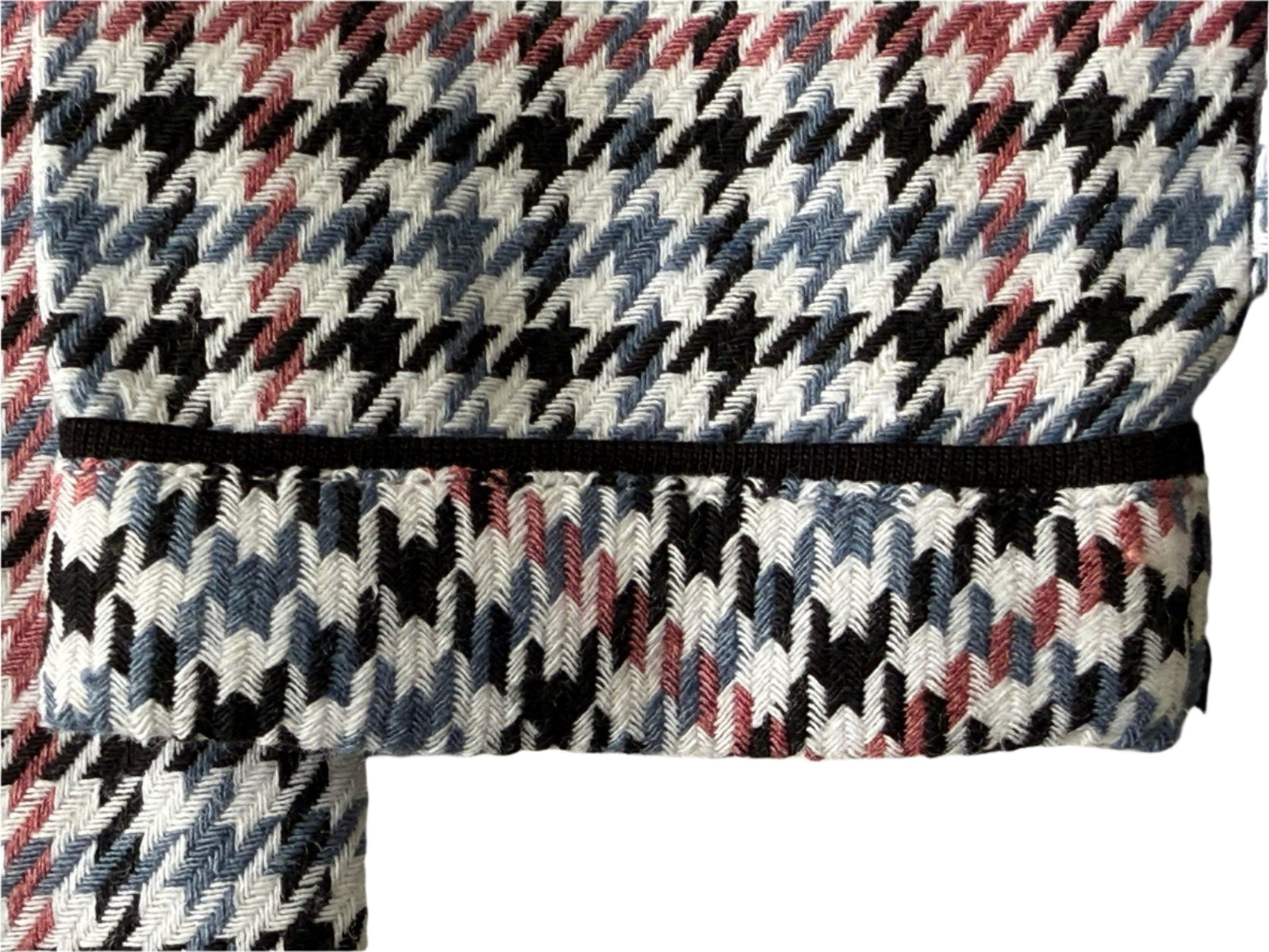 Classic Houndstooth Kids Pajama Set-zoom-4