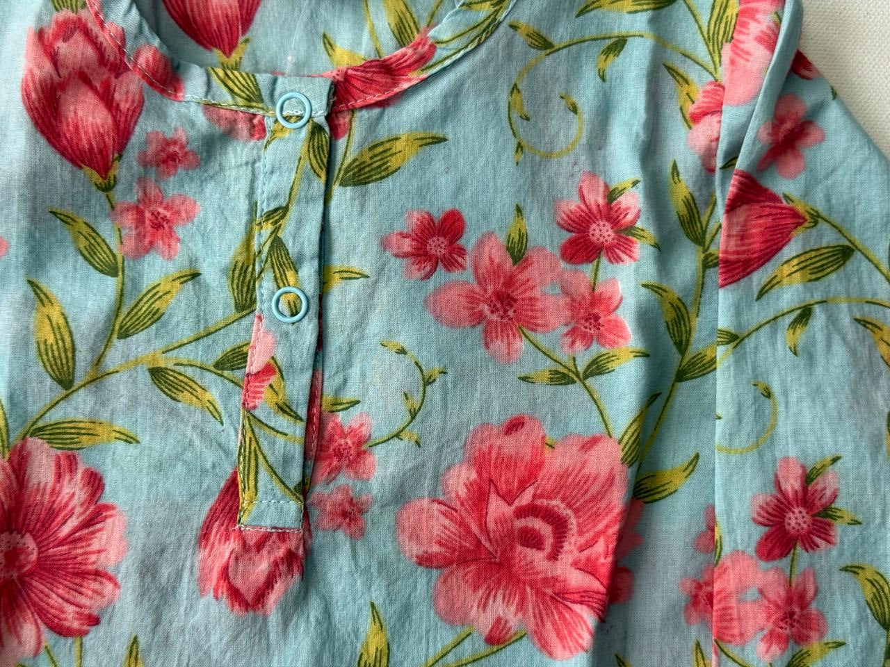 Blossom Breeze Floral Nightwear Set-zoom-4
