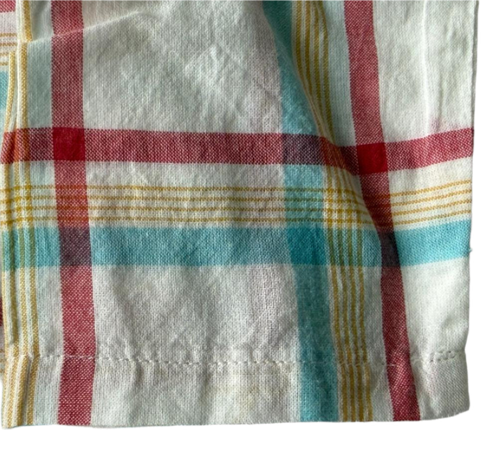 🌈 Soft Cotton Plaid Kurta-Pajama Set for Kids