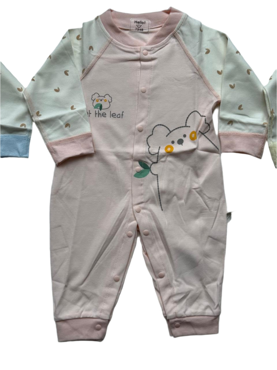 Adorable rompers for tiny explorers.(set of 3)