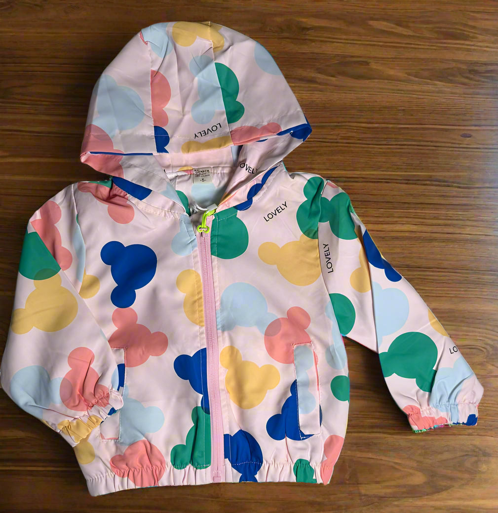 Color Pop Mickey Rain Jacket