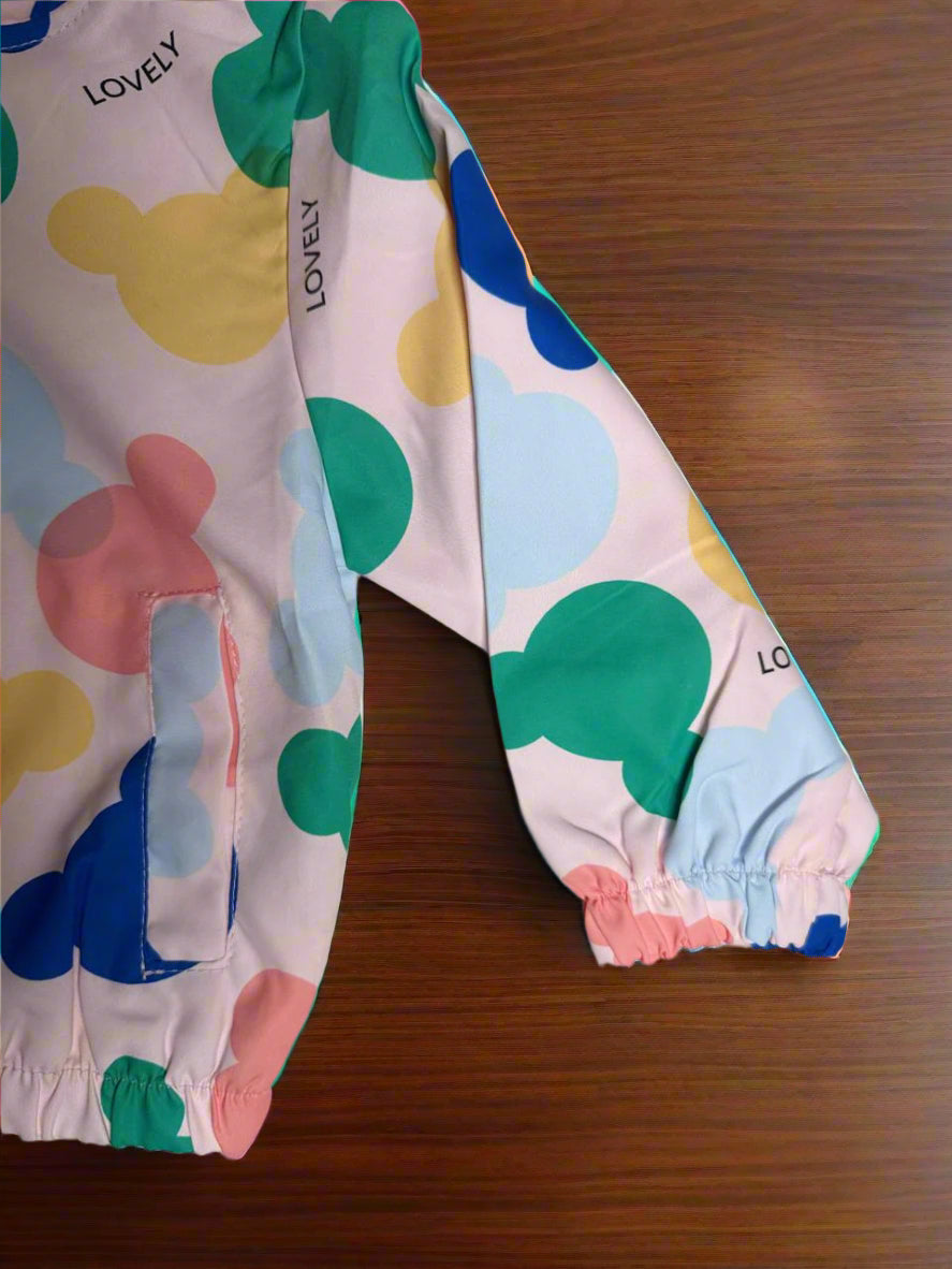 Color Pop Mickey Rain Jacket