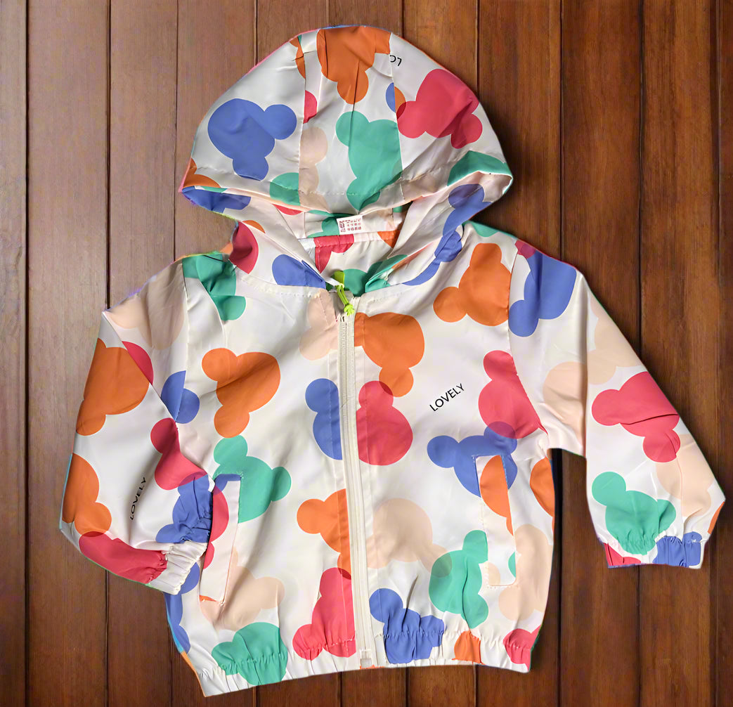 Color Pop Mickey Rain Jacket