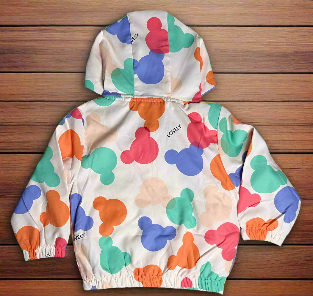 Color Pop Mickey Rain Jacket