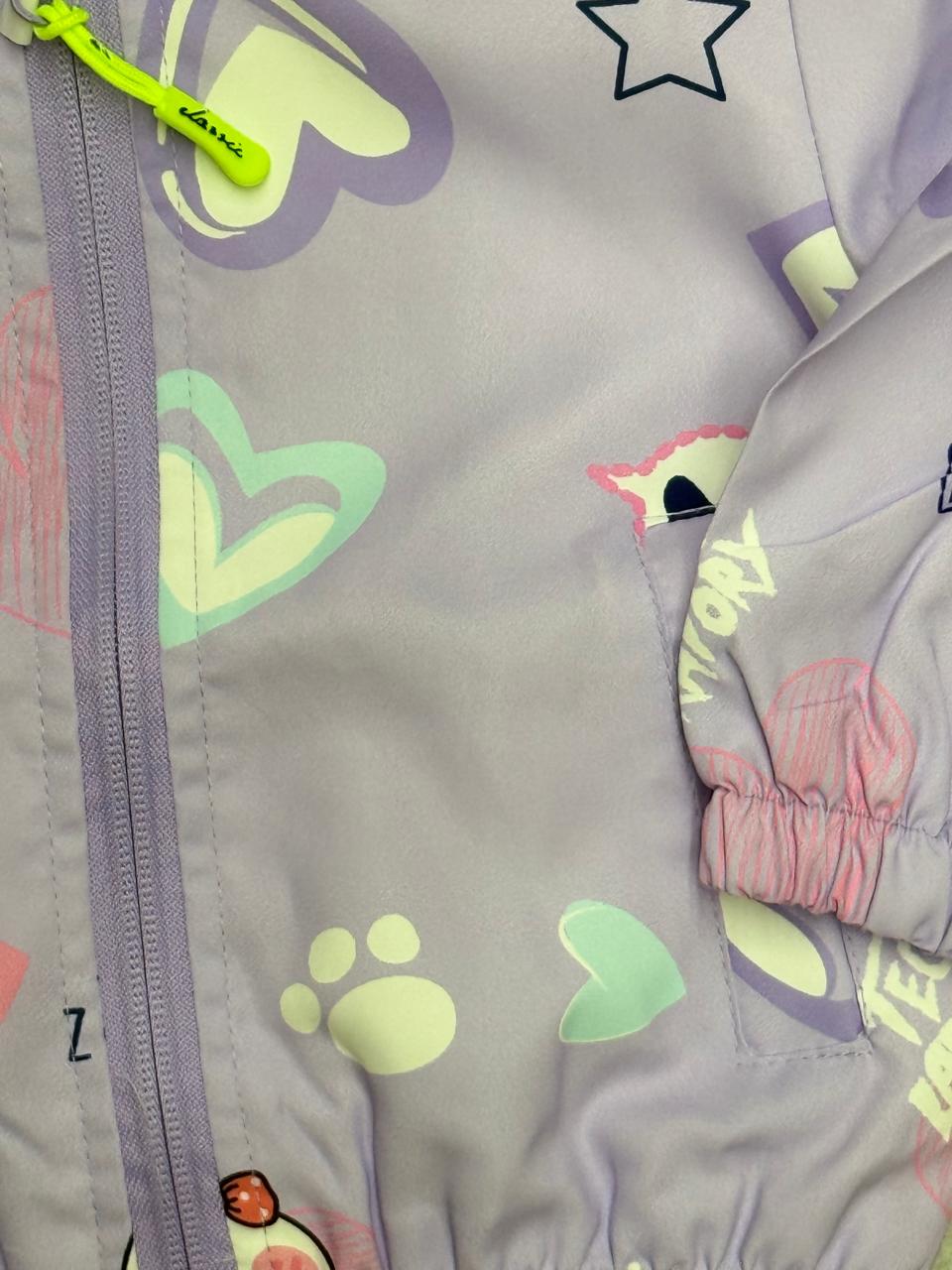 Pastel Blue "Cute Bunny" Hooded Jacket