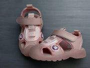 "Step into comfort &amp; cuteness with these pink spider sandals!"