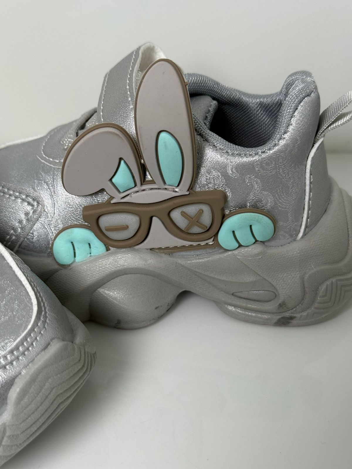 Cute Bunny Charm Chunky Sneakers